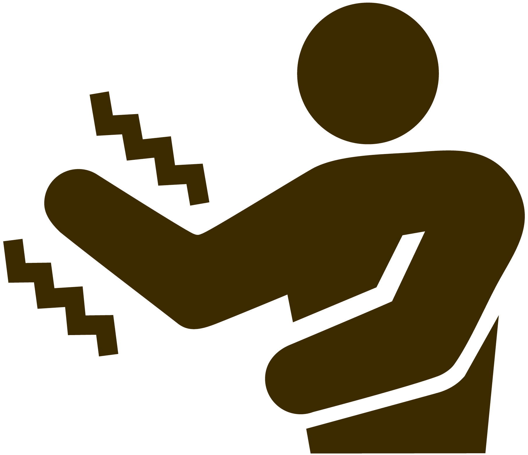 手足や口周囲にしびれがある